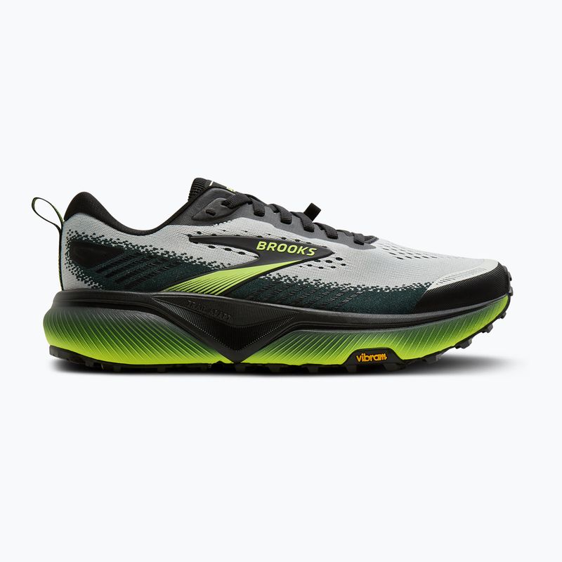 Férfi futócipők Brooks Cascadia 20 grey/black/nightlife 2