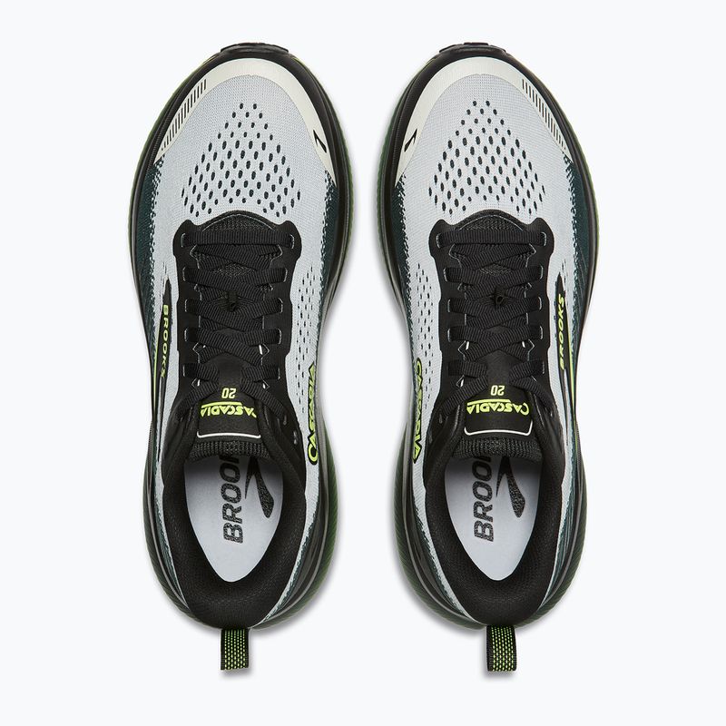 Férfi futócipők Brooks Cascadia 20 grey/black/nightlife 4