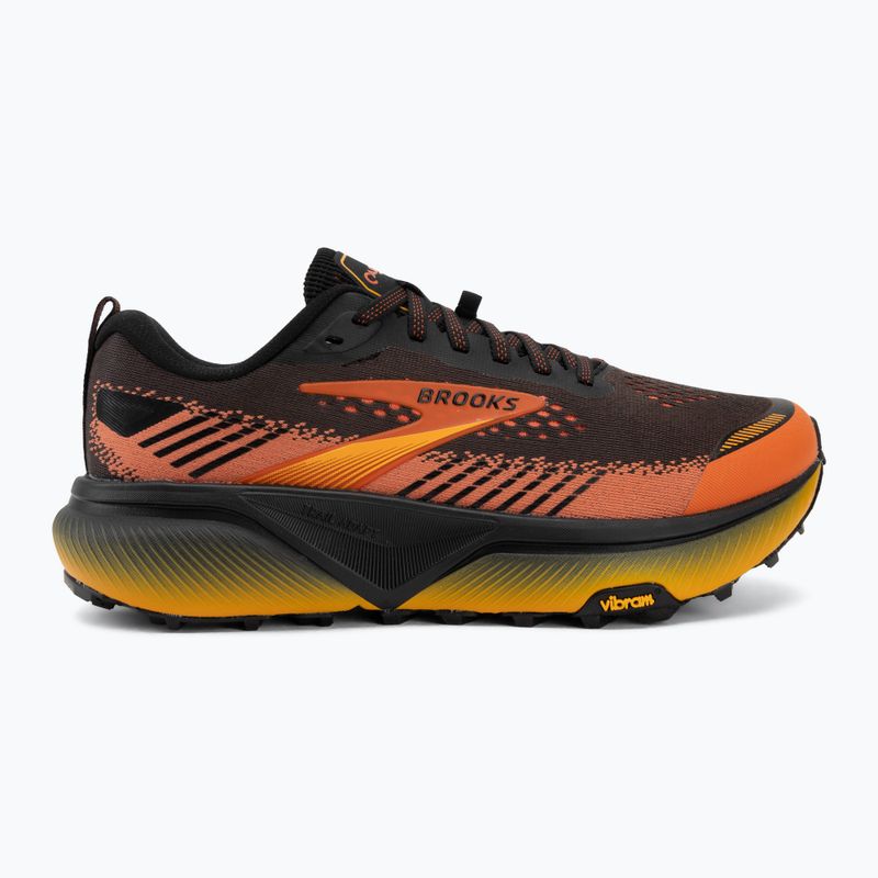 Férfi futócipők Brooks Cascadia 20 black/tigerlily/orange 2