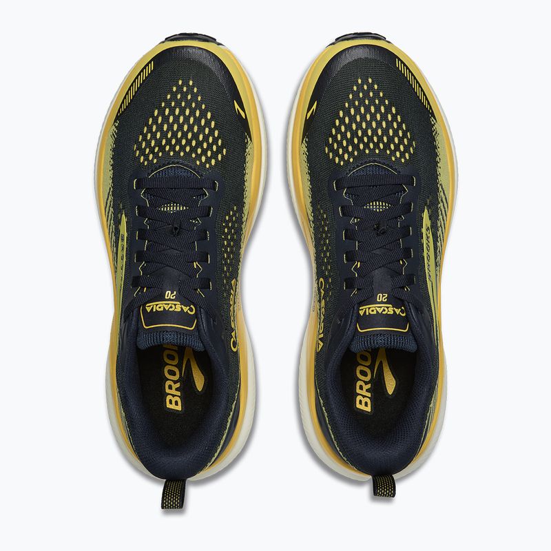 Férfi futócipők Brooks Cascadia 20 navy/nightlife/grey 4