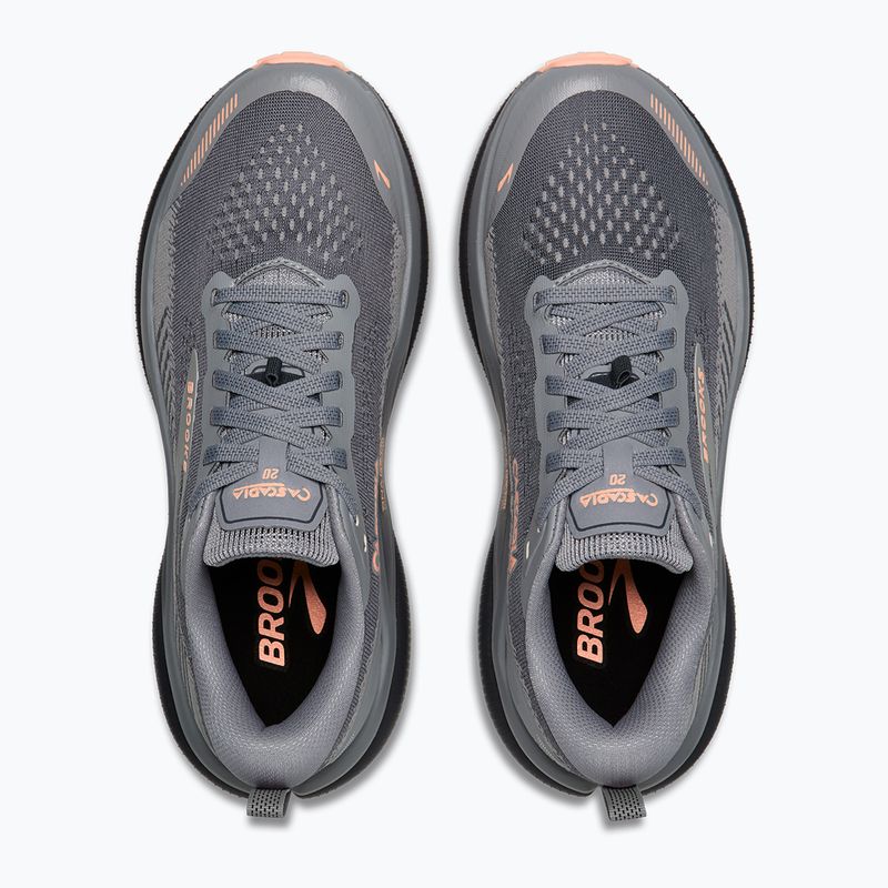 Női futócipők Brooks Cascadia 20 grey/grey/peach 4
