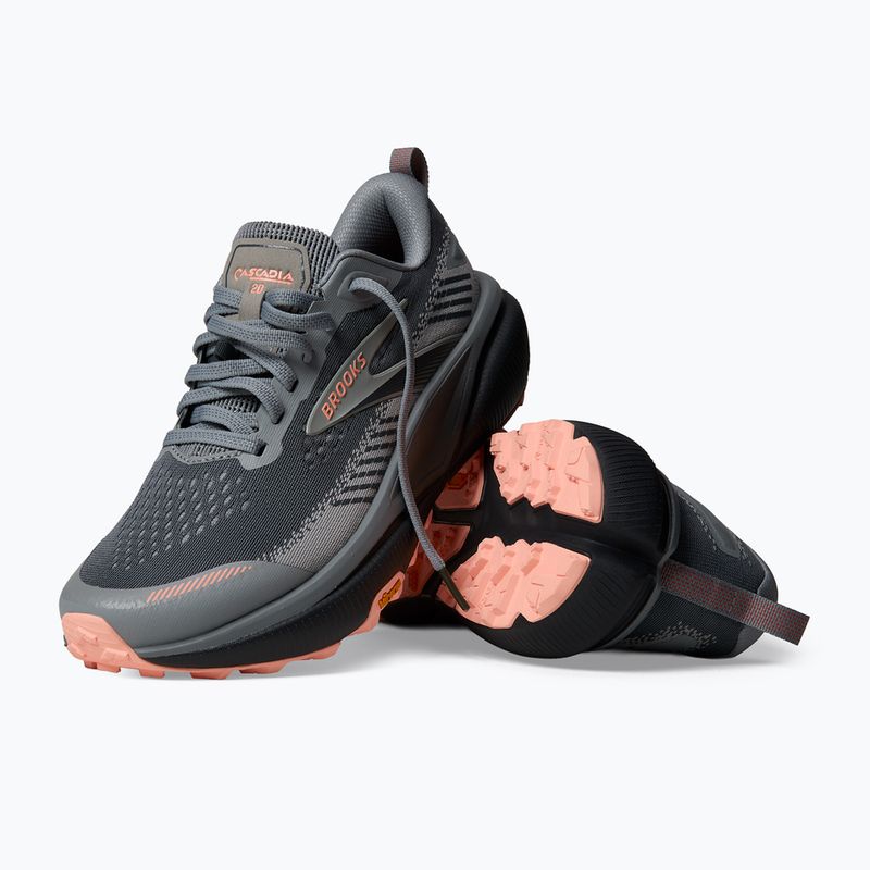 Női futócipők Brooks Cascadia 20 grey/grey/peach 6