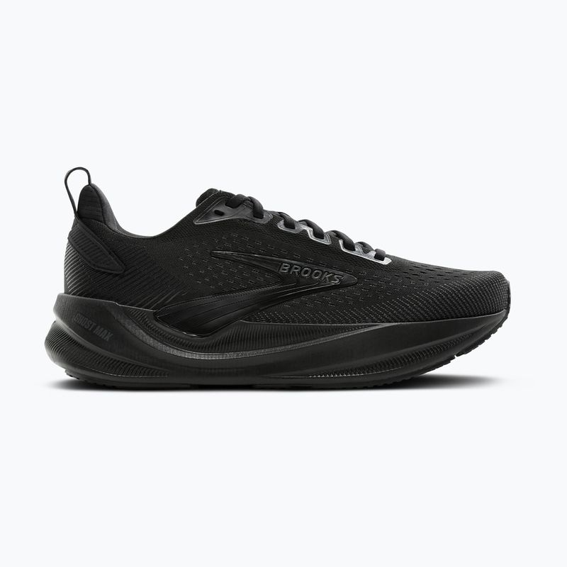 Férfi futócipők Brooks Ghost Max 4 black/black/ebony 2