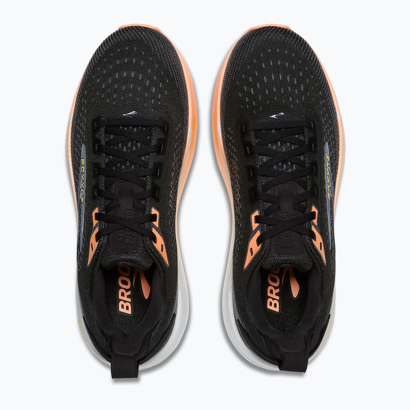Női futócipők Brooks Ghost Max 4 black/folkstone/cyber peach 5