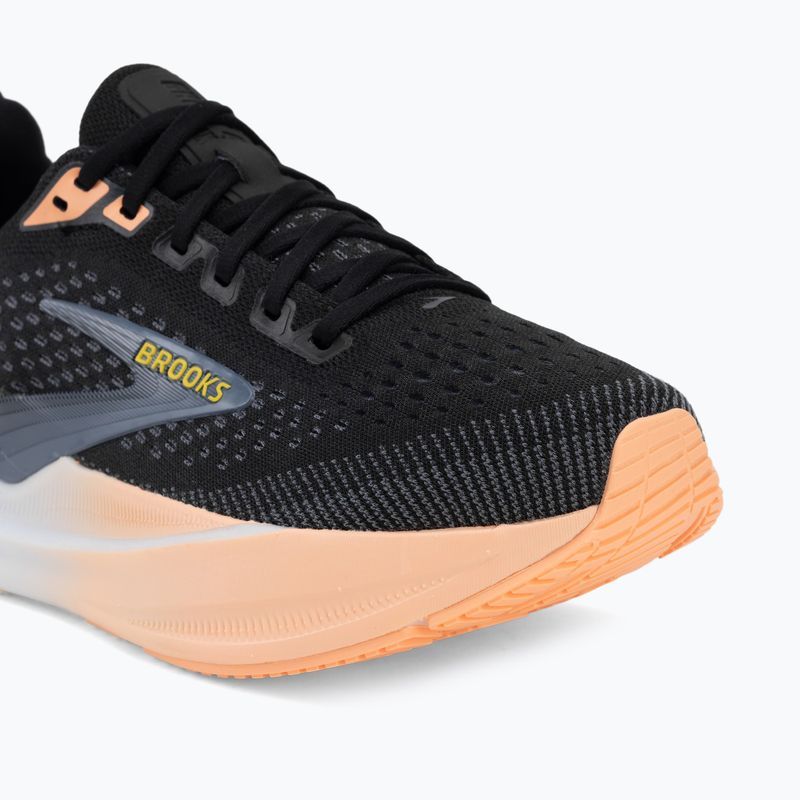 Női futócipők Brooks Ghost Max 4 black/folkstone/cyber peach 7