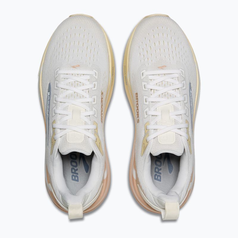 Női futócipők Brooks Ghost Max 4 white/rose/rutabaga 5