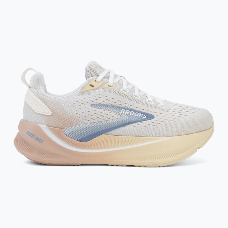 Női futócipők Brooks Ghost Max 4 white/rose/rutabaga 2