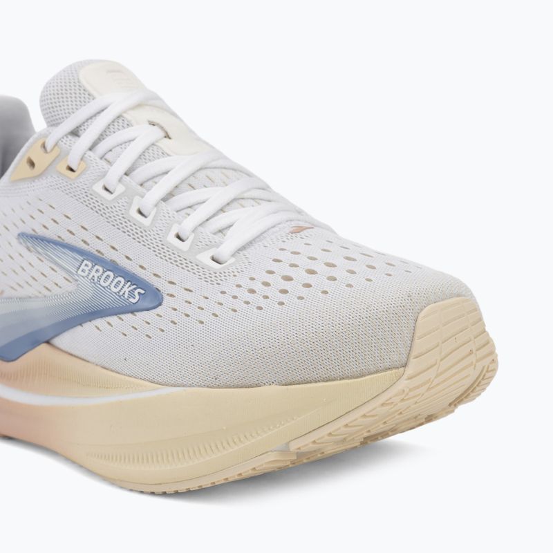 Női futócipők Brooks Ghost Max 4 white/rose/rutabaga 7