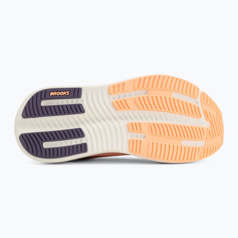 Női futócipők Brooks Ghost Max 4 cyber peach/grape/bluewash 4