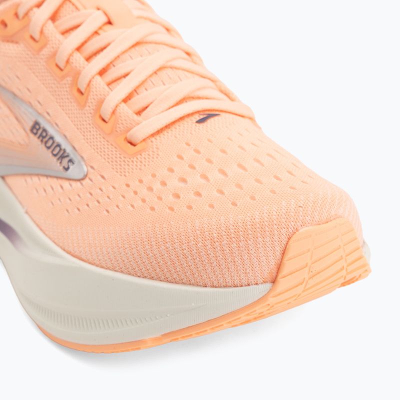 Női futócipők Brooks Ghost Max 4 cyber peach/grape/bluewash 7