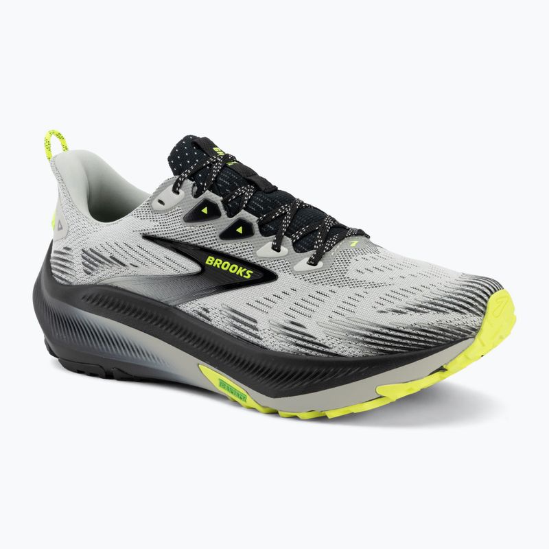 Férfi futócipők Brooks Ghost Trail grey/black/nightlife