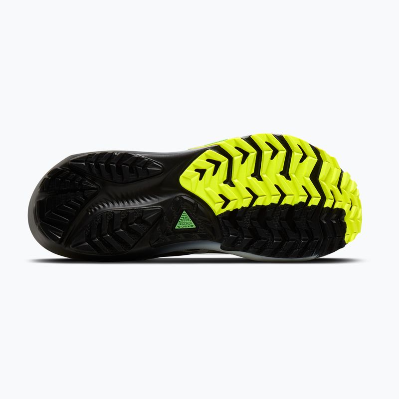 Férfi futócipők Brooks Ghost Trail grey/black/nightlife 4
