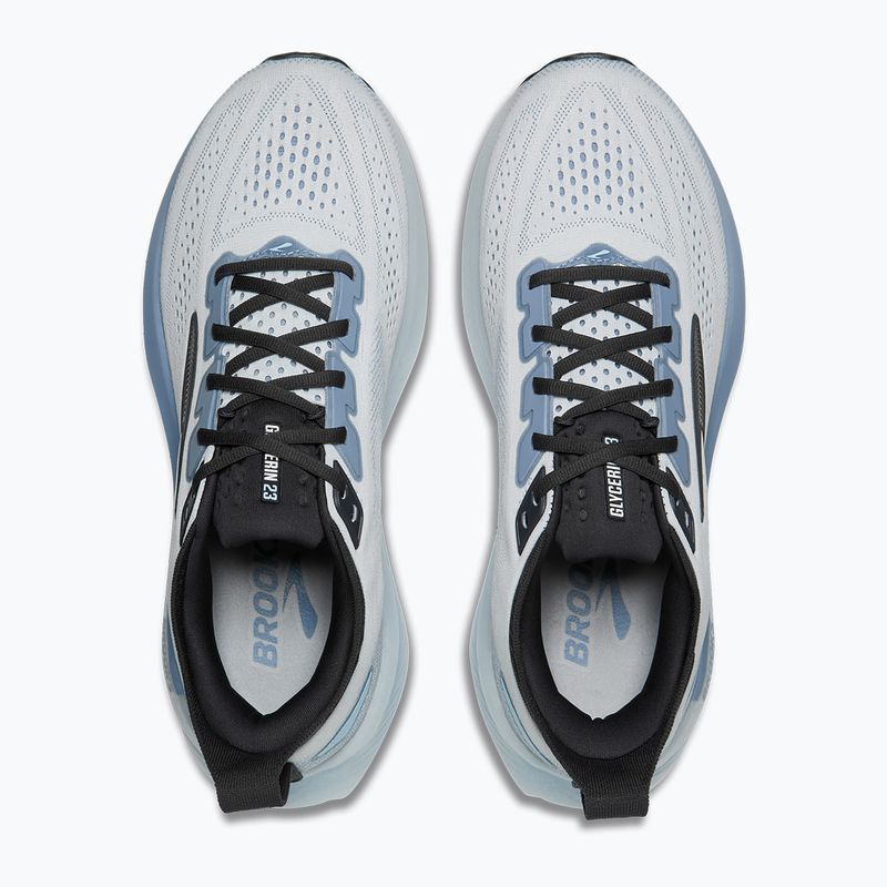 Férfi futócipők Brooks Glycerin 23 white/rain/baltic sea 5