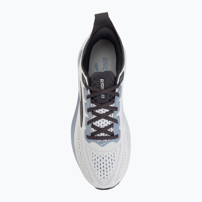 Férfi futócipők Brooks Glycerin 23 white/rain/baltic sea 5