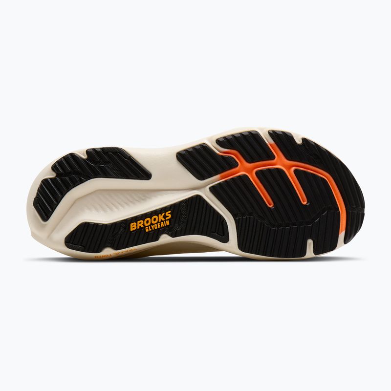 Férfi futócipők Brooks Glycerin 23 arctic wolf/angora/orange 4