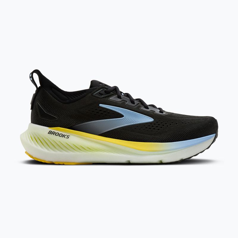 Férfi futócipők Brooks Glycerin 23 black/cyber yellow/nightlife 2