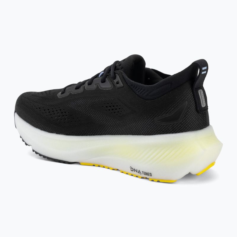 Férfi futócipők Brooks Glycerin 23 black/cyber yellow/nightlife 3