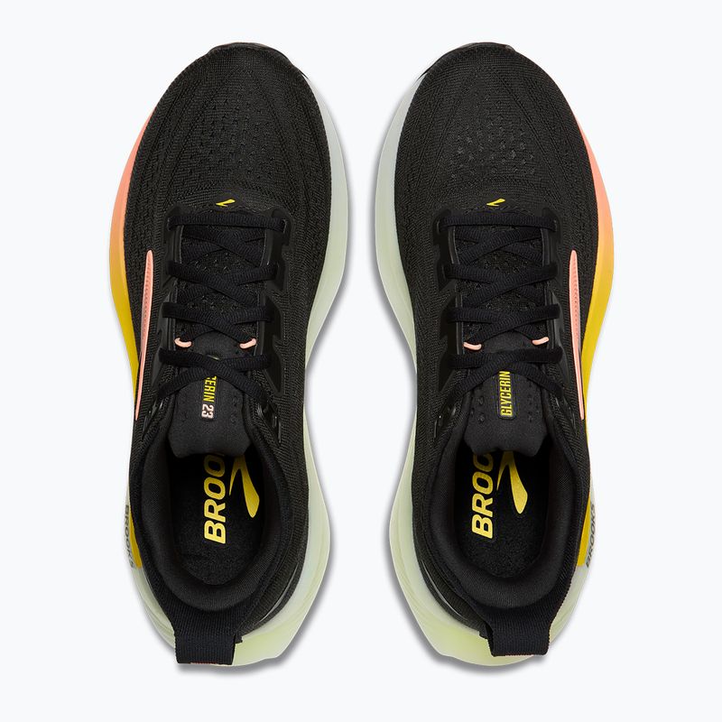 Női futócipők Brooks Glycerin 23 black/peach/nightlife 5
