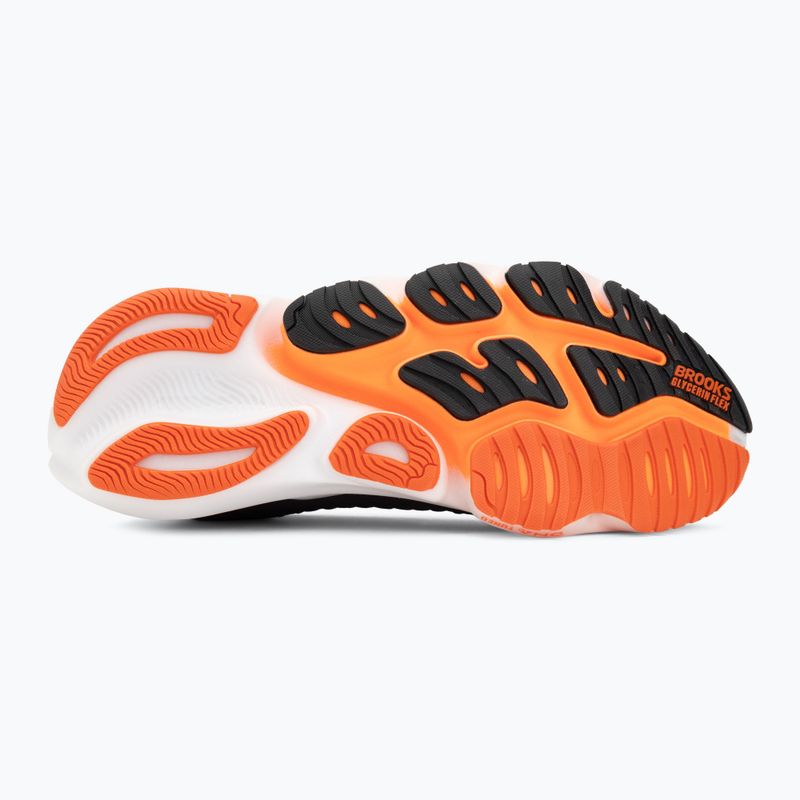 Férfi futócipők Brooks Glycerin Flex black/orange 4