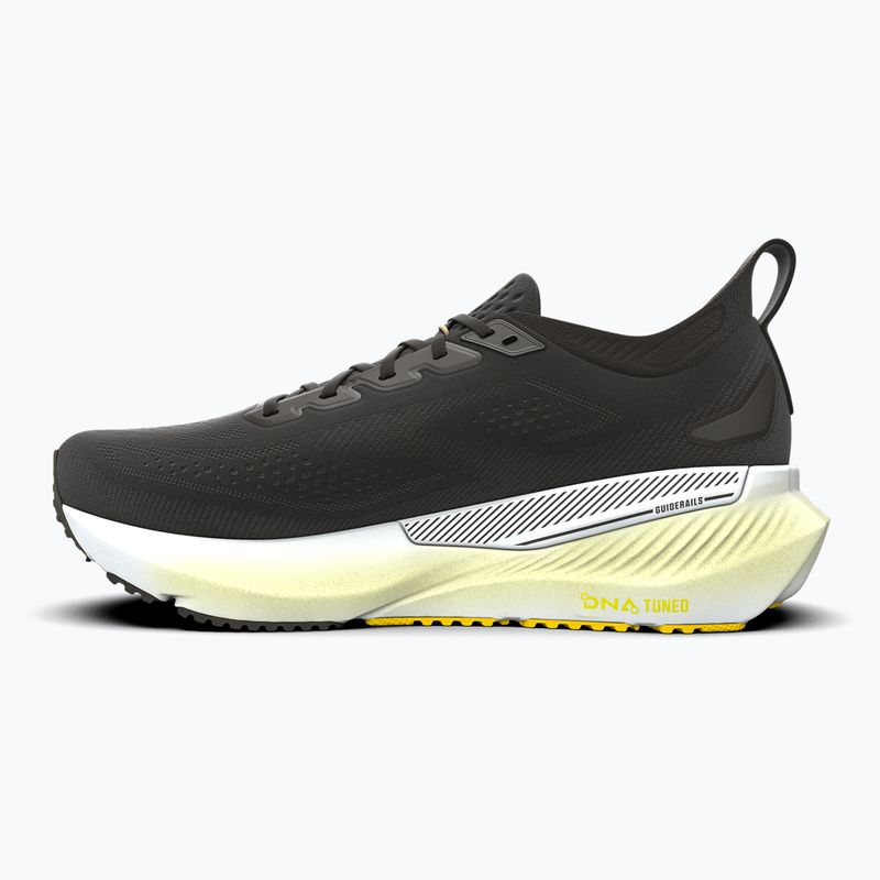 Férfi futócipők Brooks Glycerin GTS 23 black/cyber yellow/nightlife 3