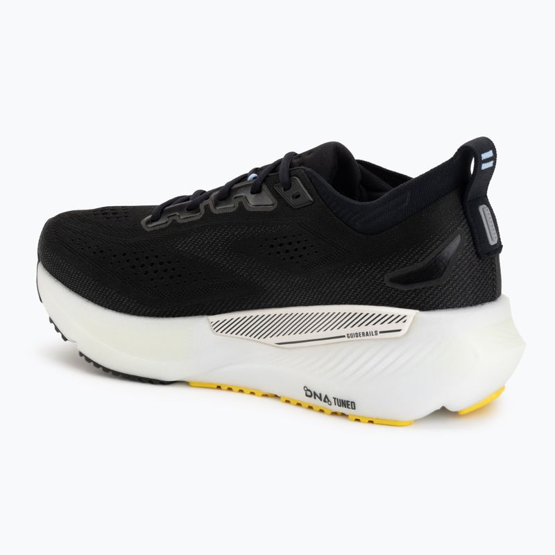 Férfi futócipők Brooks Glycerin GTS 23 black/cyber yellow/nightlife 3