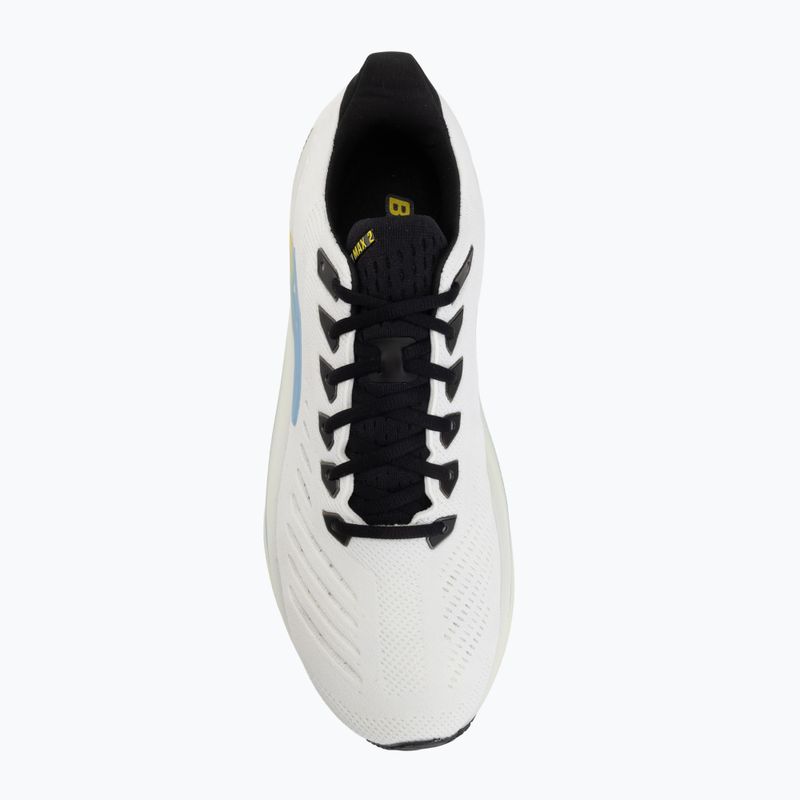 Férfi futócipők Brooks Glycerin Max 2 bright white/black/nightlife 5