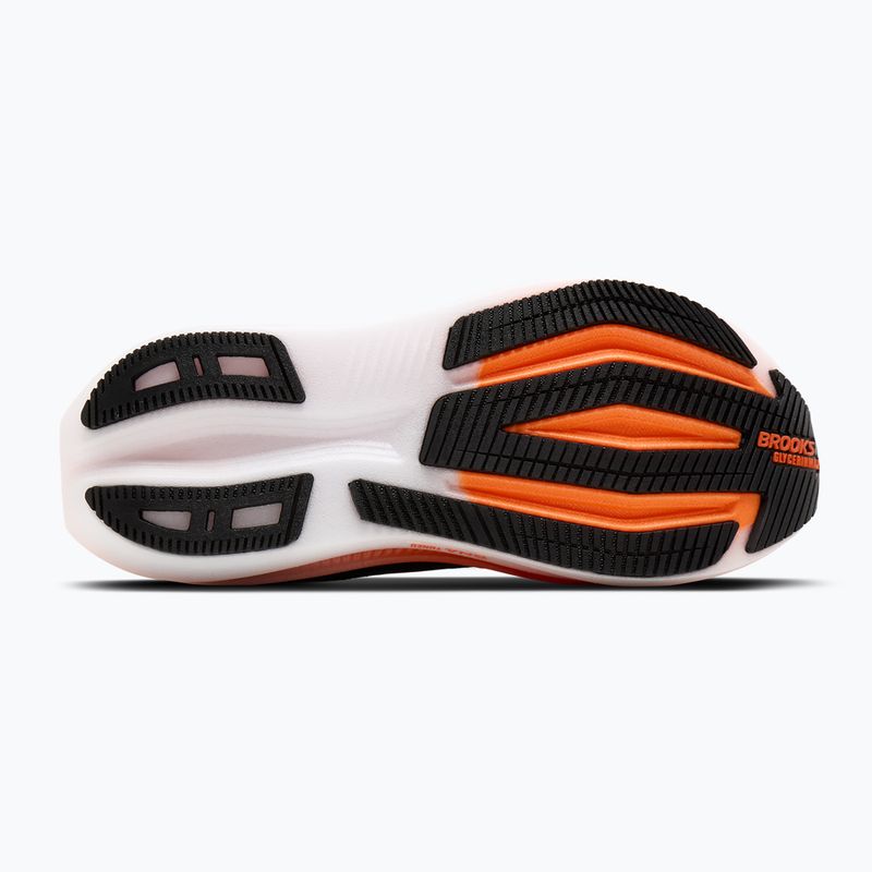 Férfi futócipők Brooks Glycerin Max 2 black/tigerlilly/orange 4