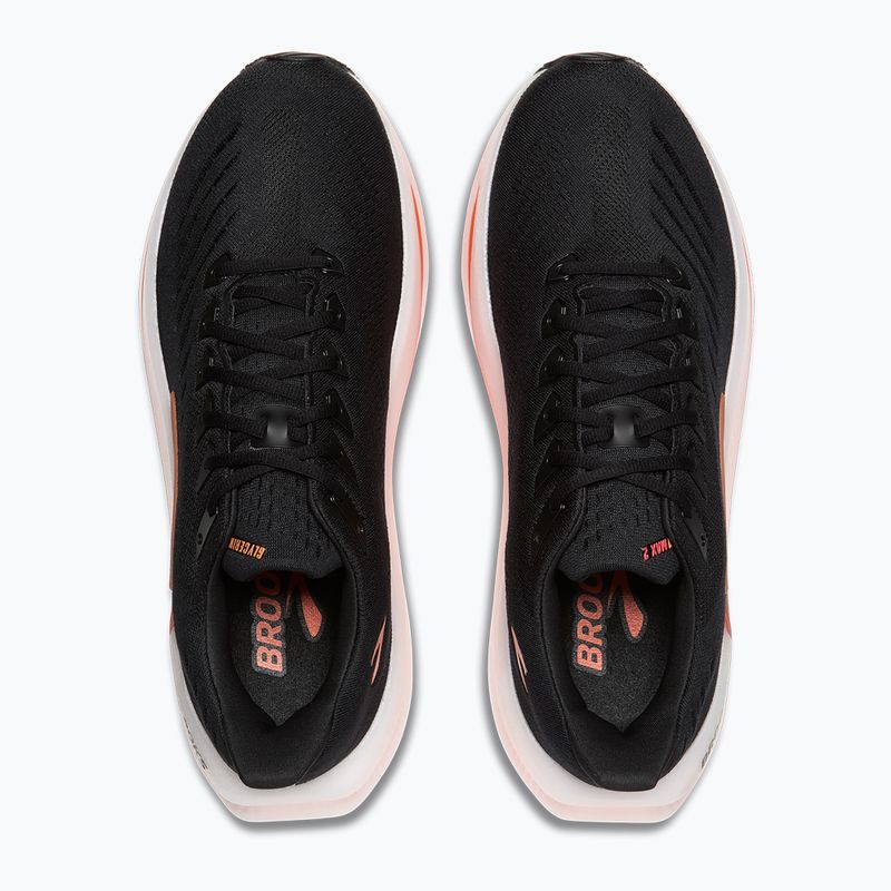 Férfi futócipők Brooks Glycerin Max 2 black/tigerlilly/orange 5