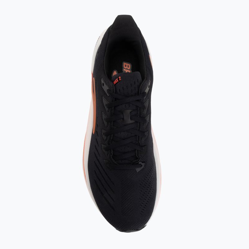 Férfi futócipők Brooks Glycerin Max 2 black/tigerlilly/orange 5