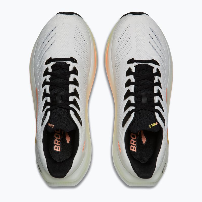 Női futócipők Brooks Glycerin Max 2 white/cyber yellow/nightlife 5