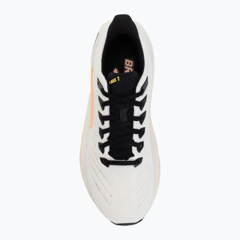 Női futócipők Brooks Glycerin Max 2 white/cyber yellow/nightlife 5