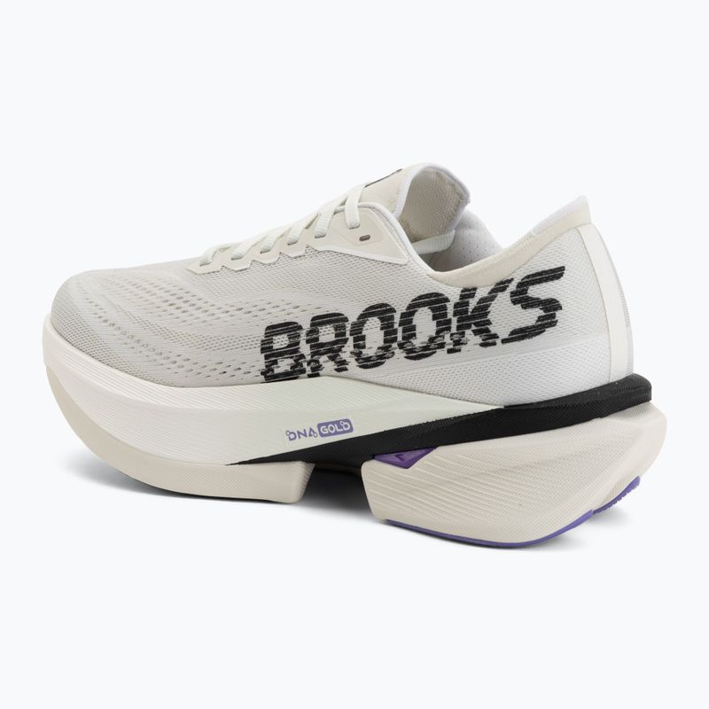Férfi futócipők Brooks Hyperion Max 4 grey/black/purple hebe 3