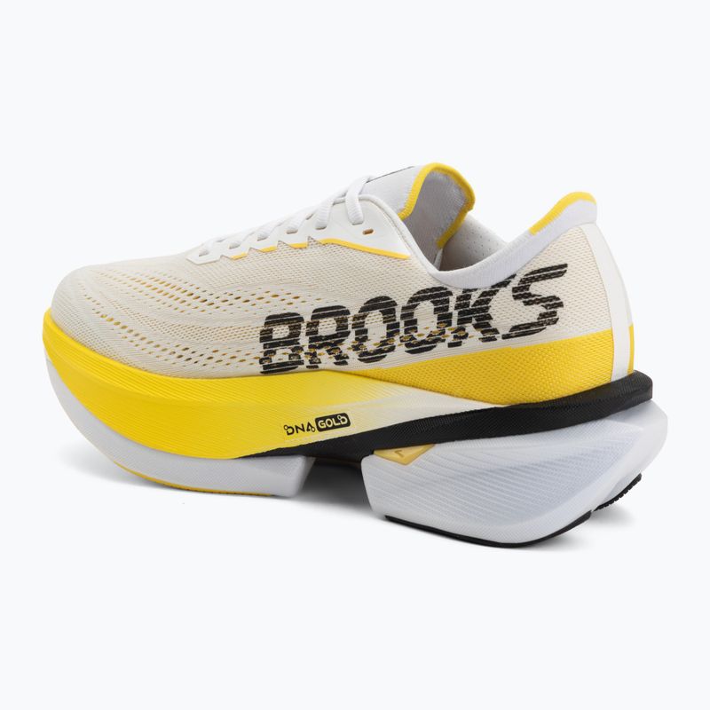 Férfi futócipők Brooks Hyperion Max 4 white/cyber yellow/black 3
