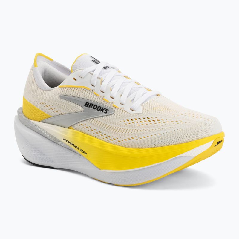 Női futócipők Brooks Hyperion Max 4 white/cyber yellow/black