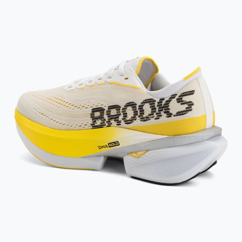 Női futócipők Brooks Hyperion Max 4 white/cyber yellow/black 3