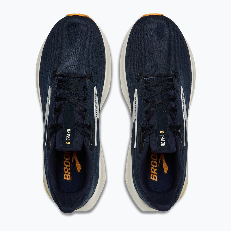 Férfi futócipők Brooks Revel 9 navy/navy/orange 5