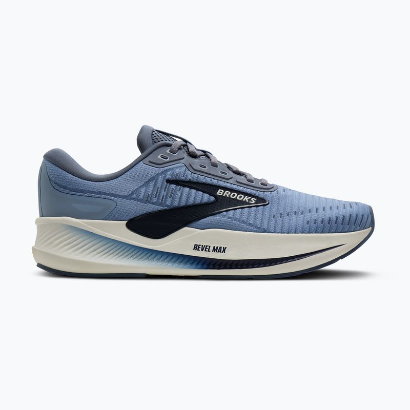 Férfi futócipők Brooks Revel Max rain washed/grey/navy 2