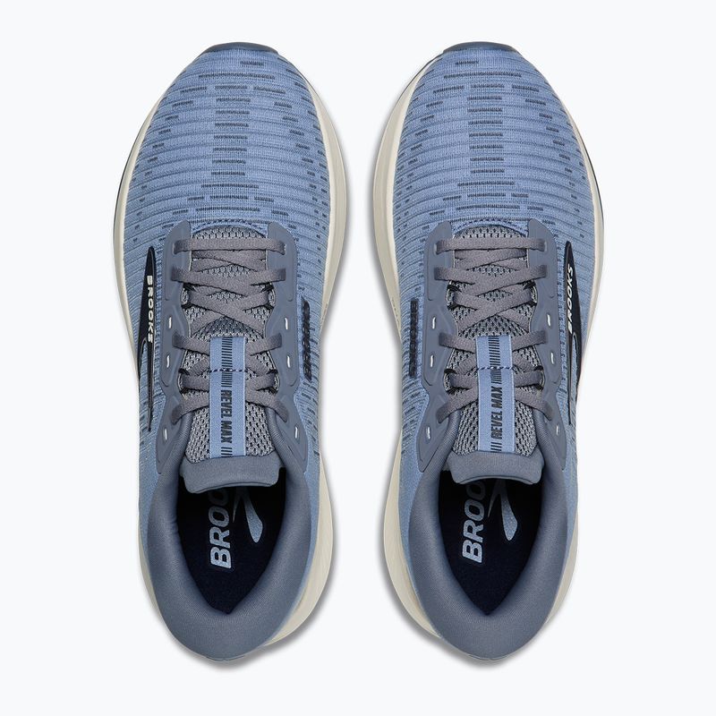 Férfi futócipők Brooks Revel Max rain washed/grey/navy 5