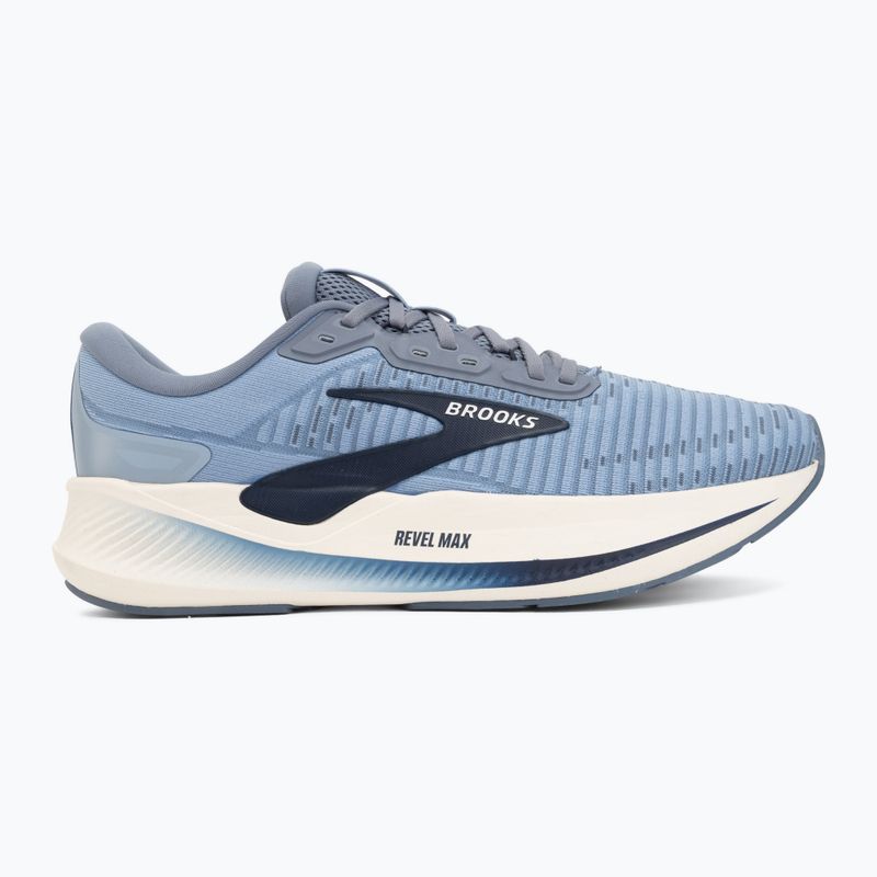 Férfi futócipők Brooks Revel Max rain washed/grey/navy 2