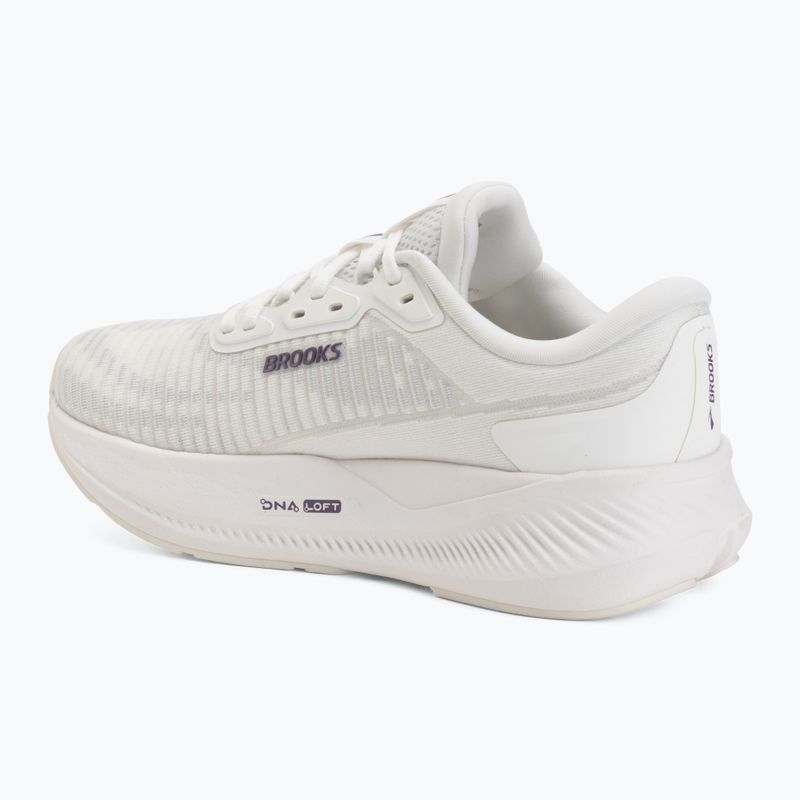 Női futócipők Brooks Revel Max brightwhite/mulledgrape/peach 3
