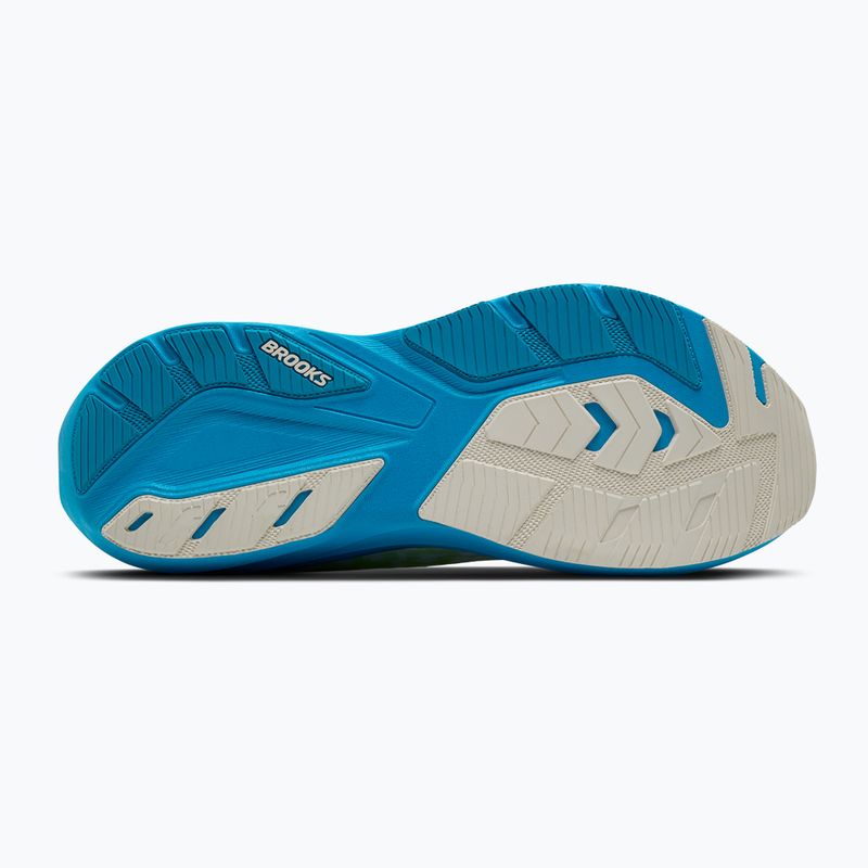 Férfi futócipők Brooks Ghost Amp white/blue/paradise green 6