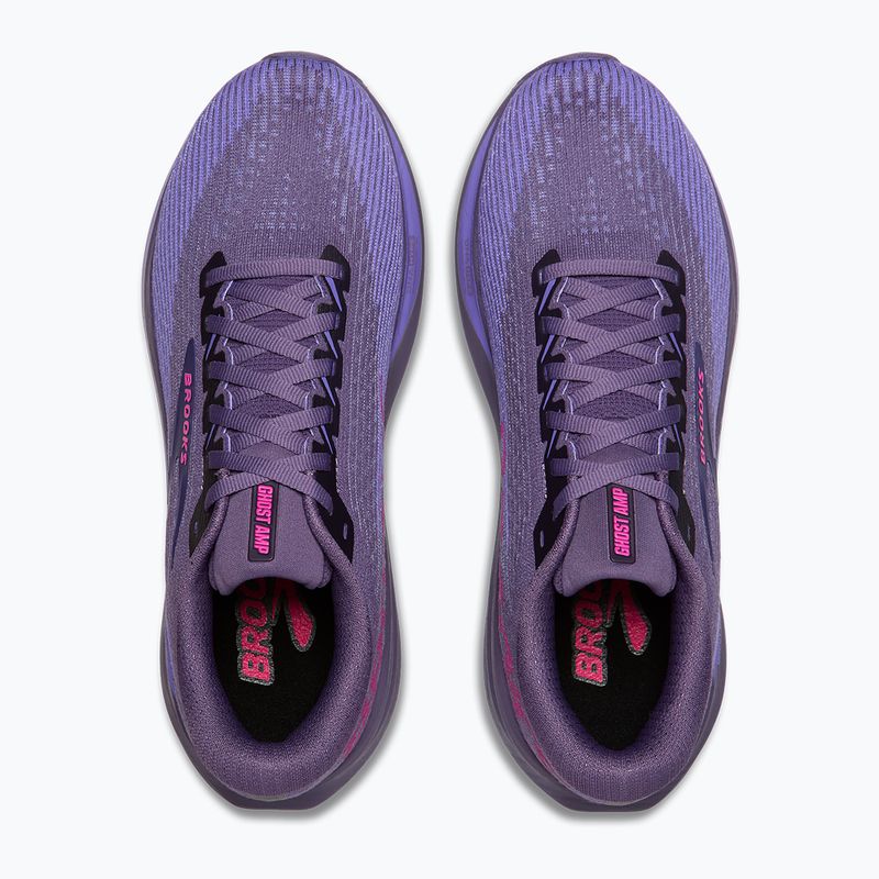 Női futócipők Brooks Ghost Amp purple/purple/fuchsia 5