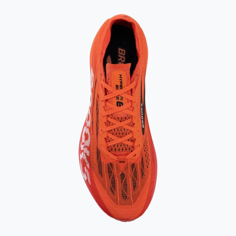 Futócipők Brooks Hyperion Elite 6 tigerlily/red/white 5