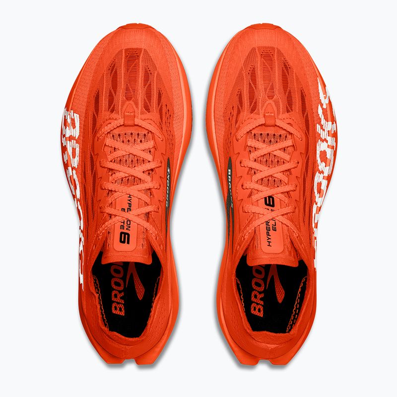 Futócipők Brooks Hyperion Elite 6 tigerlily/red/white 5