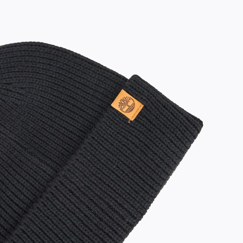 Téli sapka Timberland Fisherman Beanie black 3