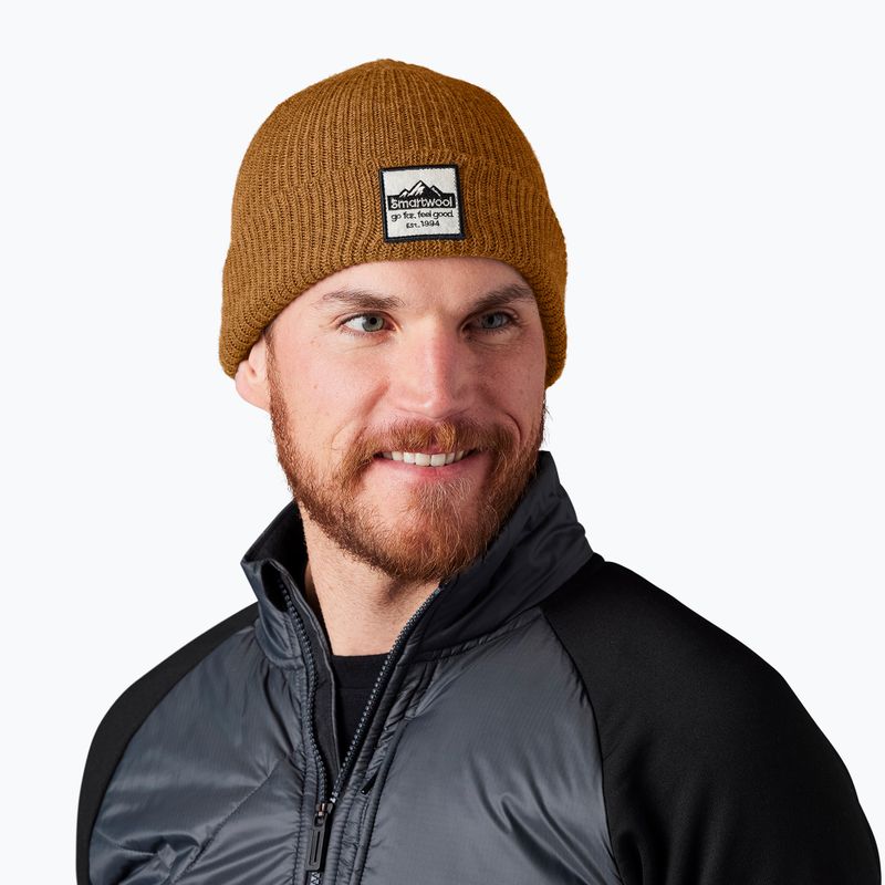 Smartwool Patch barna téli sapka 11493-G36 8