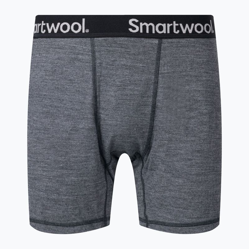 Férfi Smartwool Merino Sport 150 Thermal Boxer Brief dobozos szürke 17342-084-S