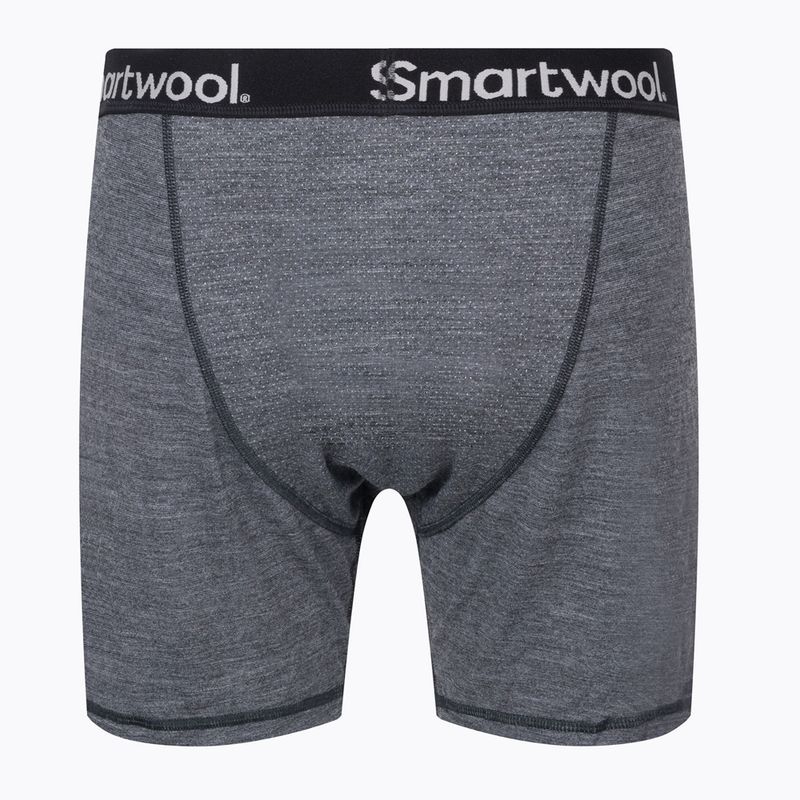 Férfi Smartwool Merino Sport 150 Thermal Boxer Brief dobozos szürke 17342-084-S 2