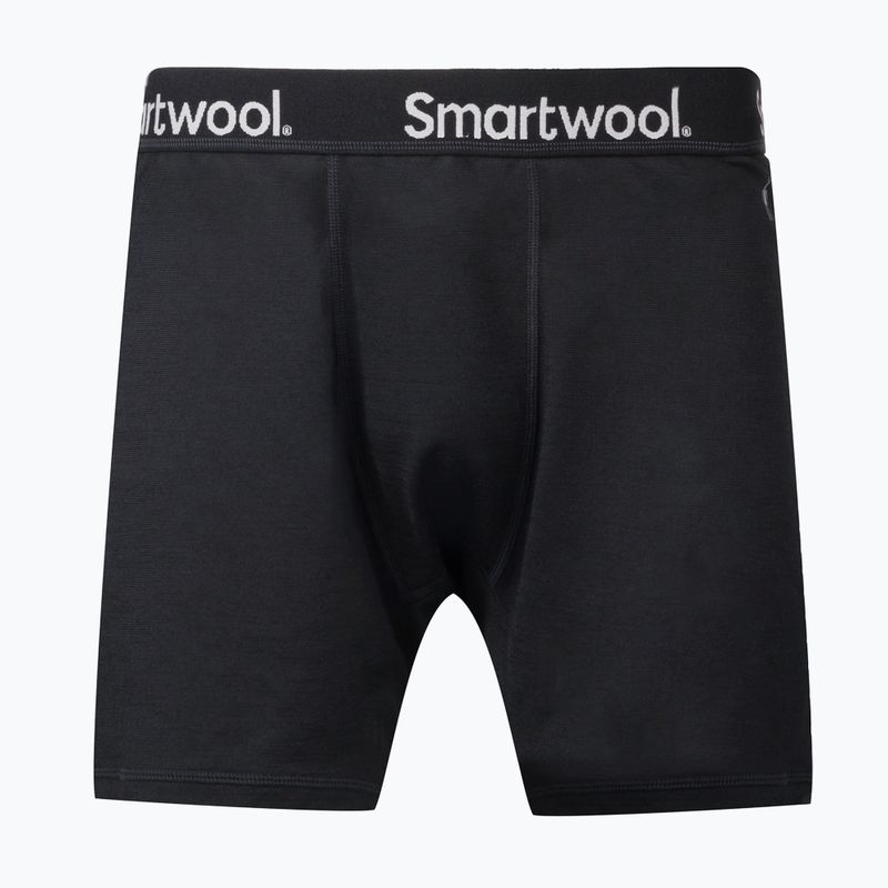 Férfi Smartwool Merino Sport 150 Boxer Brief dobozos thermo boxeralsó fekete 17342-001-S