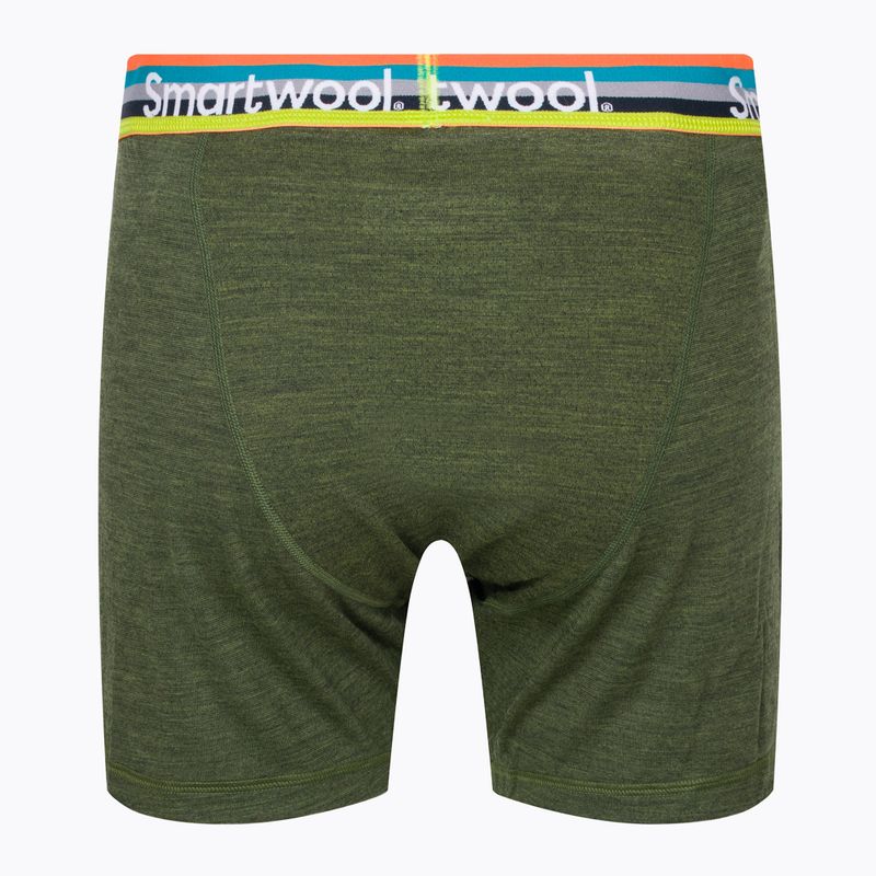 Férfi Smartwool Merino Sport Boxer Brief dobozos thermo boxer zöld 17342 2